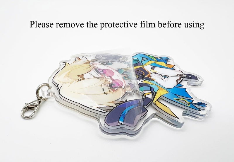 YJacuing Honkai: Star Rail Chibi Cute Acrylic Stand Figure Keychain - Image 2